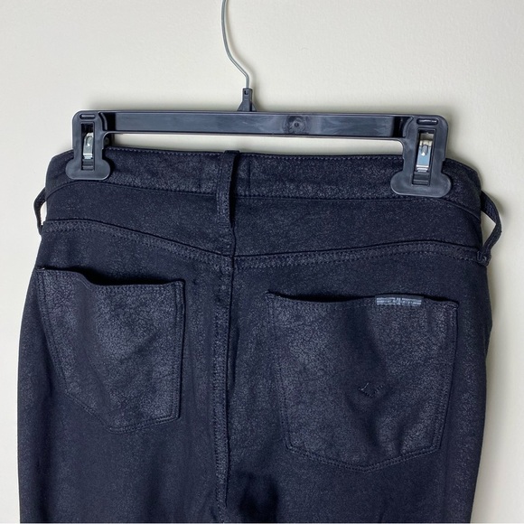 Anthropology Hudson Jeans Womens Size 29 Black Barbara Midrise Rise Skinny Ankle - Picture 10 of 12